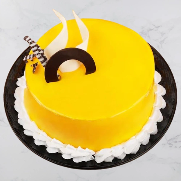 Refreshing Mango Cake - 500 Grm, 1kg, 2 kg, Mango
