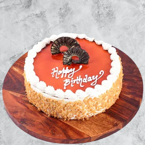 Butterscotch Birthday Cake - 500 Grm