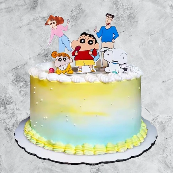 Shin Chan Theme Cake - 1 Kg
