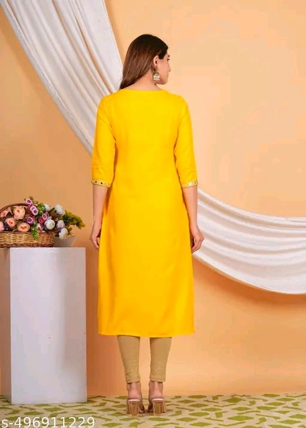 Charvi Sensational Kurtis - Yellow, Medium