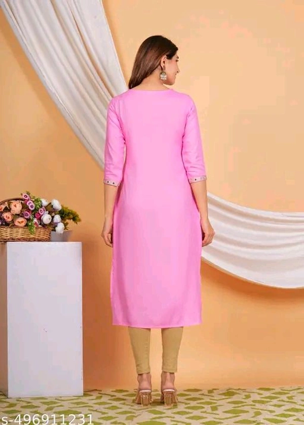 Charvi Sensational Kurtis - XL, Pink Flamingo