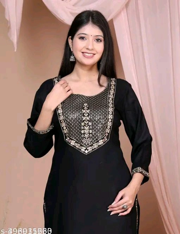 Charvi Sensational Kurtis - Small, Black