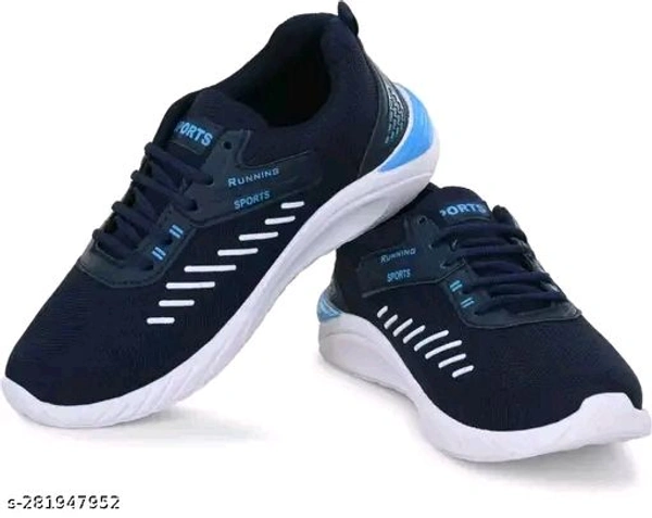 Aadab Trendy Men Sports Shoes COMBO - Gray, Ind-7