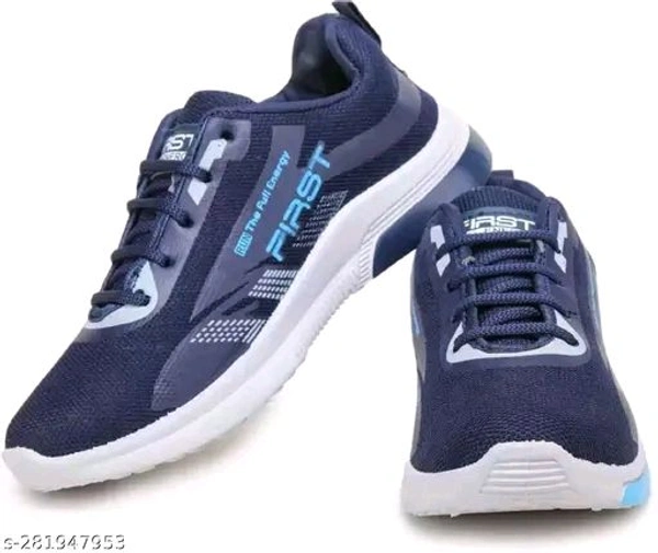 Aadab Trendy Men Sports Shoes COMBO - Gray, Ind-10