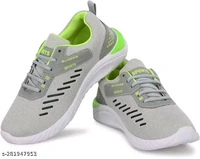 Aadab Trendy Men Sports Shoes COMBO - Gray, Ind-10