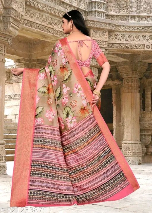 Charvi Fashionable Sarees - Free Size, Sundown