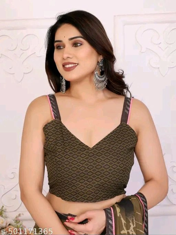 Aagam Sensational Sarees - Pine Green, Free Size