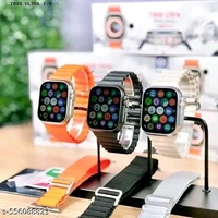 T800 Ultra Watch Dual Smartwatch HD 1.99 Inch Calling - Black
