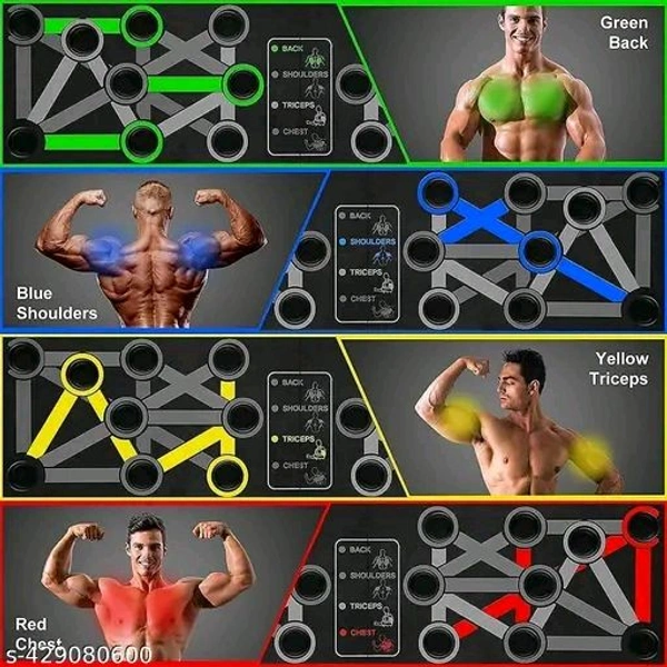 Quick Fit Push Up Board 15 In 1, Push Up Bar, Home Work Out, Combo