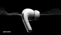  Crystal-Clear Sound with ANC White Bluetooth 3.5 TWS Earphones