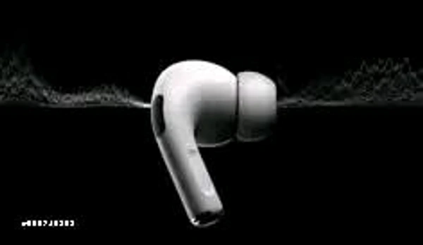  Crystal-Clear Sound with ANC White Bluetooth 3.5 TWS Earphones