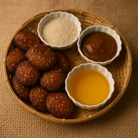 Handmade Arisha Pitha – Traditional Indian Festive Sweet from Odisha - 20Pc(2* 10g