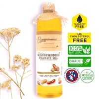 Green Dumbells Odisha Woodpressed Peanut Oil – Naturally Rich in Vitamins - 1 Litter