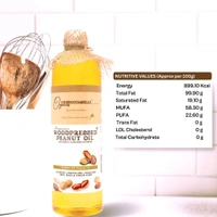 Green Dumbells Odisha Woodpressed Peanut Oil – Naturally Rich in Vitamins - 1 Litter