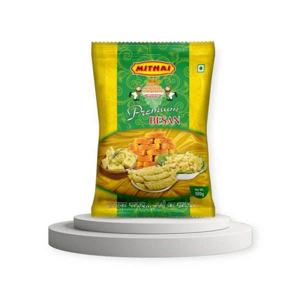 MAA SARALA AGRO FOODS Odisha’s No.1 Quality – Premium Besan (Stone-Ground | Pure & Fresh) - 500gm