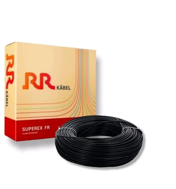 RR Kabel 2.5 Sqmm Single Core PVC Copper SUPEREX FR Flexible Cable Length: 90m - Red