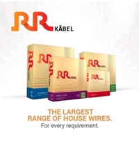 RR Kabel 2.5 Sqmm Single Core PVC Copper SUPEREX FR Flexible Cable Length: 90m - Red