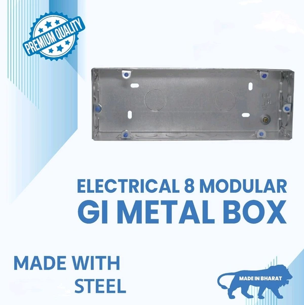 8 Module Metal Box POWER GOLD GR