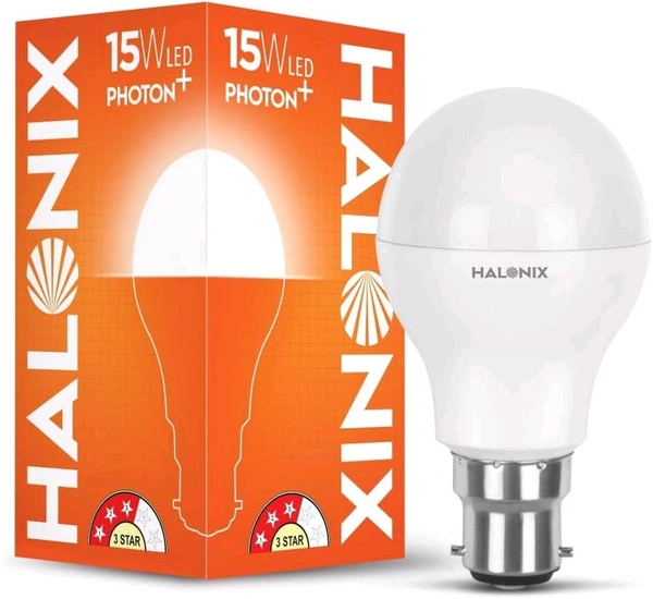 (RIY) Halonix 15 Watt Led (Pack Of 1 Round) - White, 15