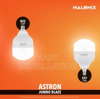 (IYY) Halonix B22 30 Watt Led (Pack Of 1 Round) - White, 30