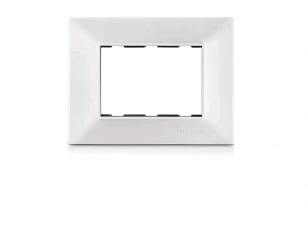 Zubbix 12 Module Black & White Modular Plate (Warranty 10 Year) - White, 3M
