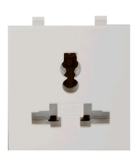 Zubbix 6 Amp Module  Shocket White (Warranty 10 Year) - White, 6amp, 1