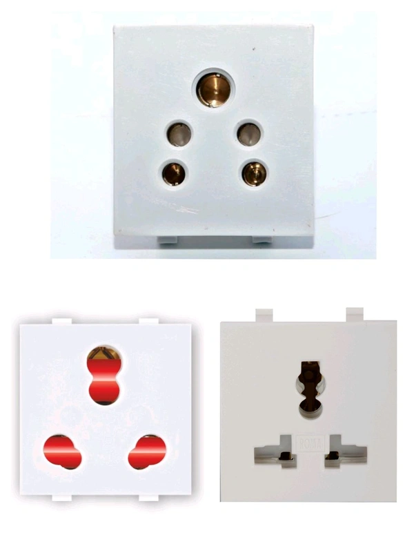 Zubbix 6 Amp Module  Shocket White (Warranty 10 Year) - White, 6amp, 1