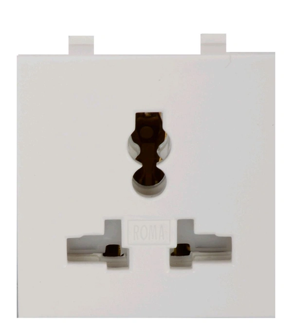 Zubbix 6 Amp Module  Shocket White (Warranty 10 Year) - White, Conversion Socket, 1