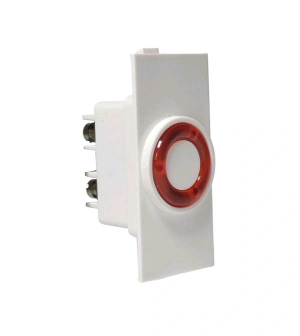 Zubbix Indicator White Modular Plate (Warranty 2 Year) - 10, Blank Palate