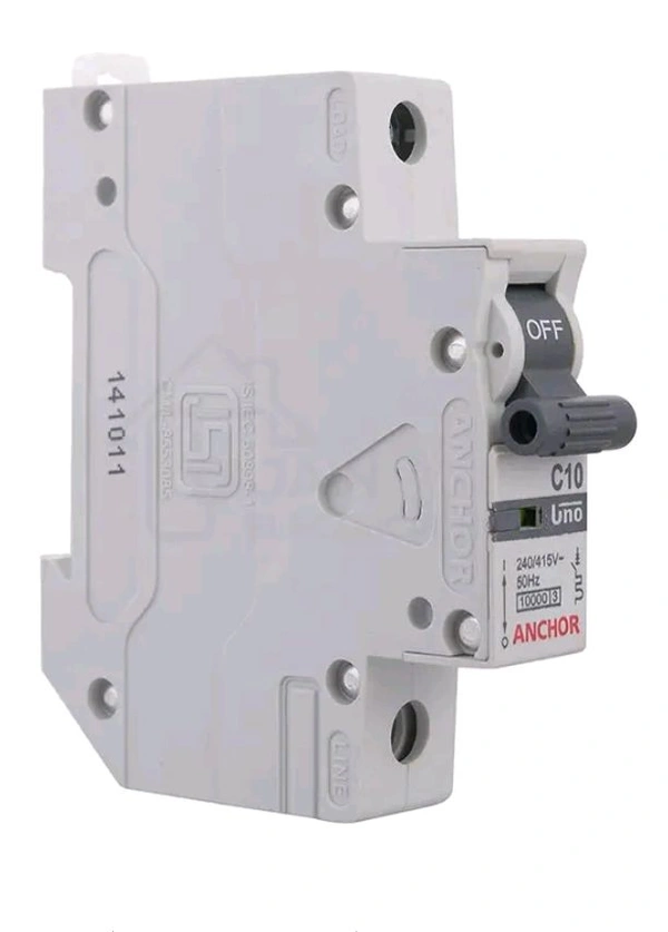 ( WR) Anchor MCB single Pole  - 1, 6