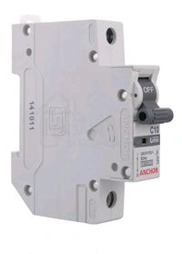 ( WR) Anchor MCB single Pole  - 1, 6