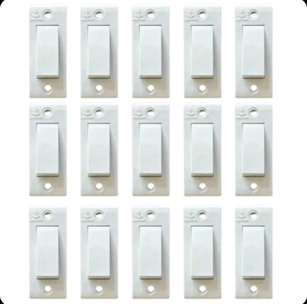 (CAFY) Anchor  PC 1 Way 6 Amp Switch (30 Units) - 1