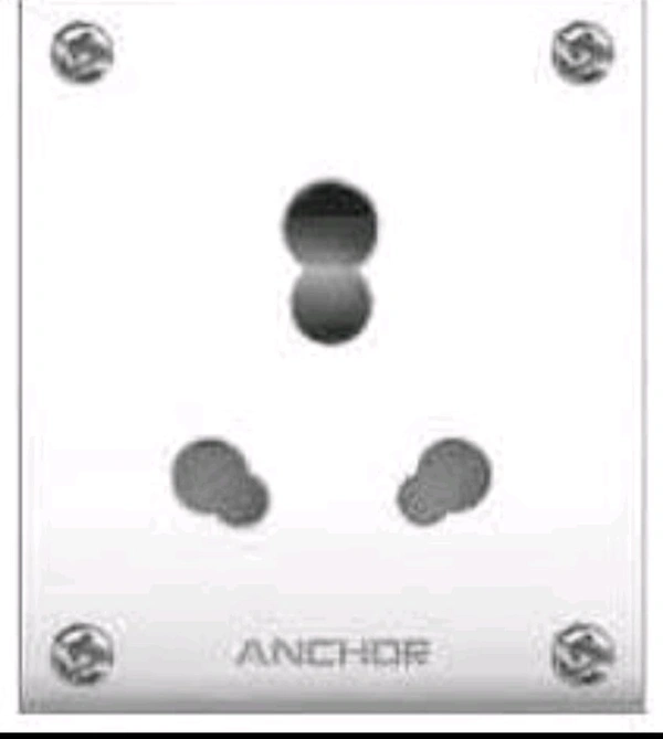 6A/16A Uni Socket Capton Series White (39994) - 1