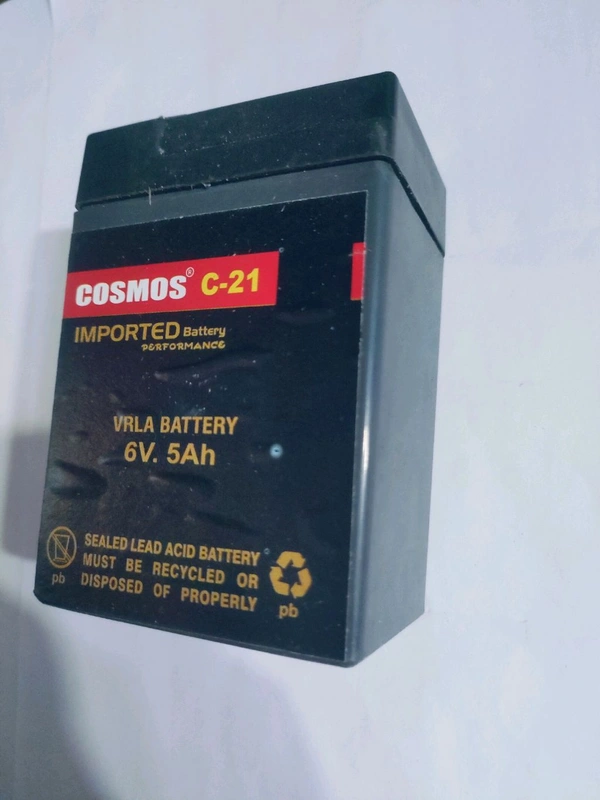 (CIRF) 6V BATTERY COSMOS - Black, 6