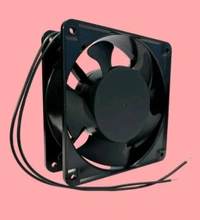  (FGA) Invater Fan  Turbopro 3 Inch 220 Volt AC Cooling Fan, 10.16 cm, 2200 RPM, Metal Body, Black
