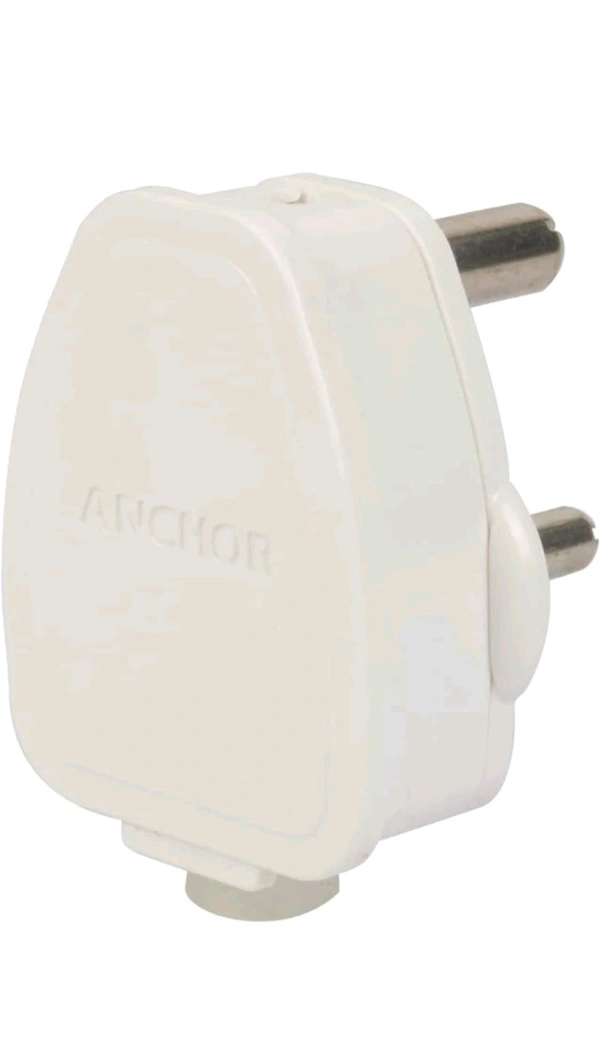 (HGG) Anchor by Panasonic 39572 Plug Top 6A, 3 Pin, ISI 240V - White, 1, 6