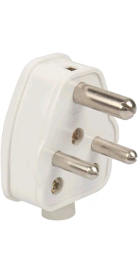 (HGG) Anchor by Panasonic 39572 Plug Top 6A, 3 Pin, ISI 240V - White, 10, 6