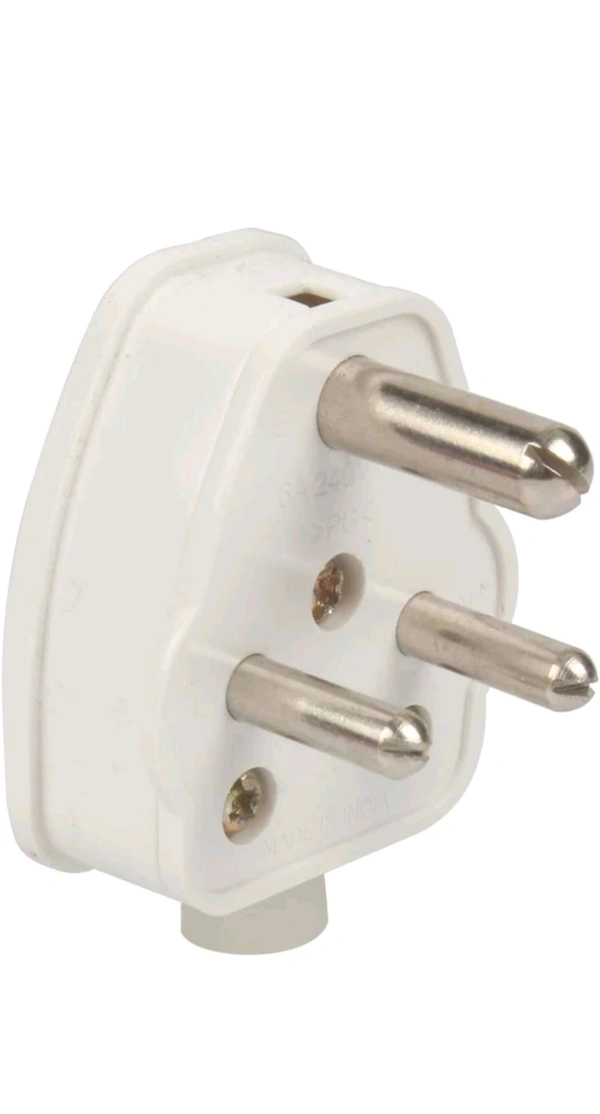 (HGG) Anchor by Panasonic 39572 Plug Top 6A, 3 Pin, ISI 240V - White, 10, 6