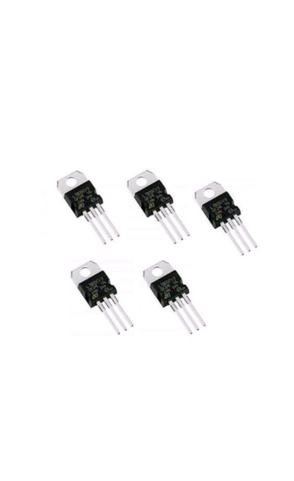 7805 Positive Voltage Regulator IC TO-220 Package 5 Volt 1 Amp  - 5