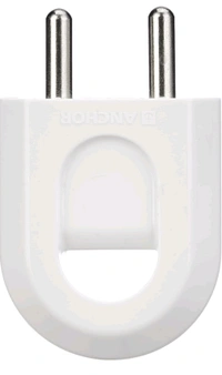 Anchor by Panasonic 6A 2 Pin Plastic Plug Top 240V (White,)
 - 6, 1