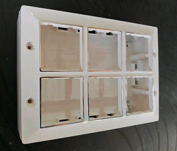 (XRSF) 12 Module Rectangular Modular Gang Box - 10, 12M