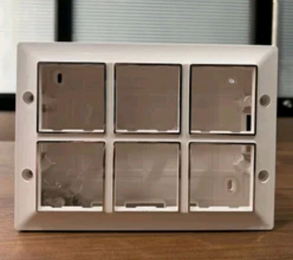 (XRSF) 12 Module Rectangular Modular Gang Box - 10, 12M