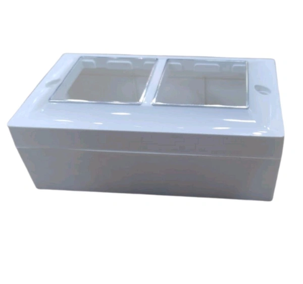 (HAU) 4 Moduler Silver Line Modular Gang Box - 10, 4M