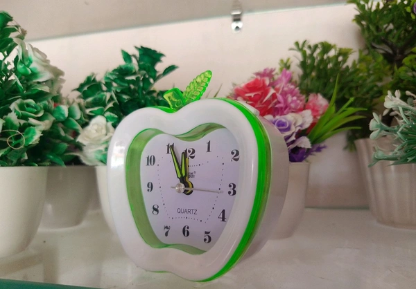 Alarm Clock Green Colour Apple 🍏 Shaped  - Green, Free