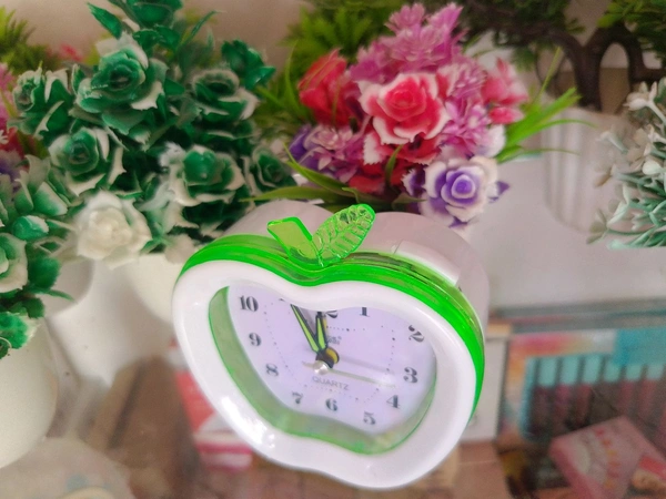 Alarm Clock Green Colour Apple 🍏 Shaped  - Green, Free