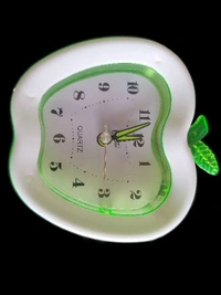 Alarm Clock Green Colour Apple 🍏 Shaped  - Green, Free