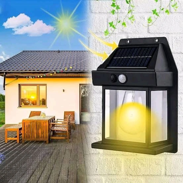 Wall Lamp Solar Outdoor Motion Sensor 