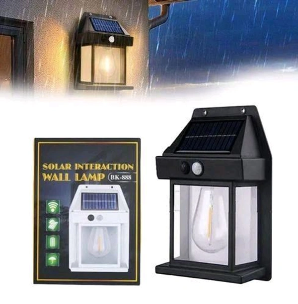 Wall Lamp Solar Outdoor Motion Sensor 