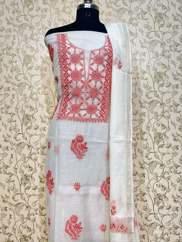 Mal Chanderi kurti - Heliotrope