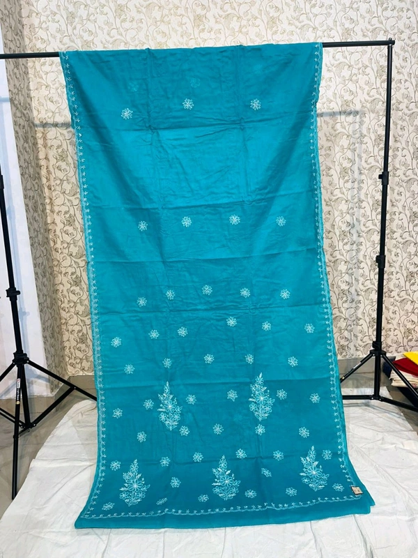 Cotton Chikankari Saree